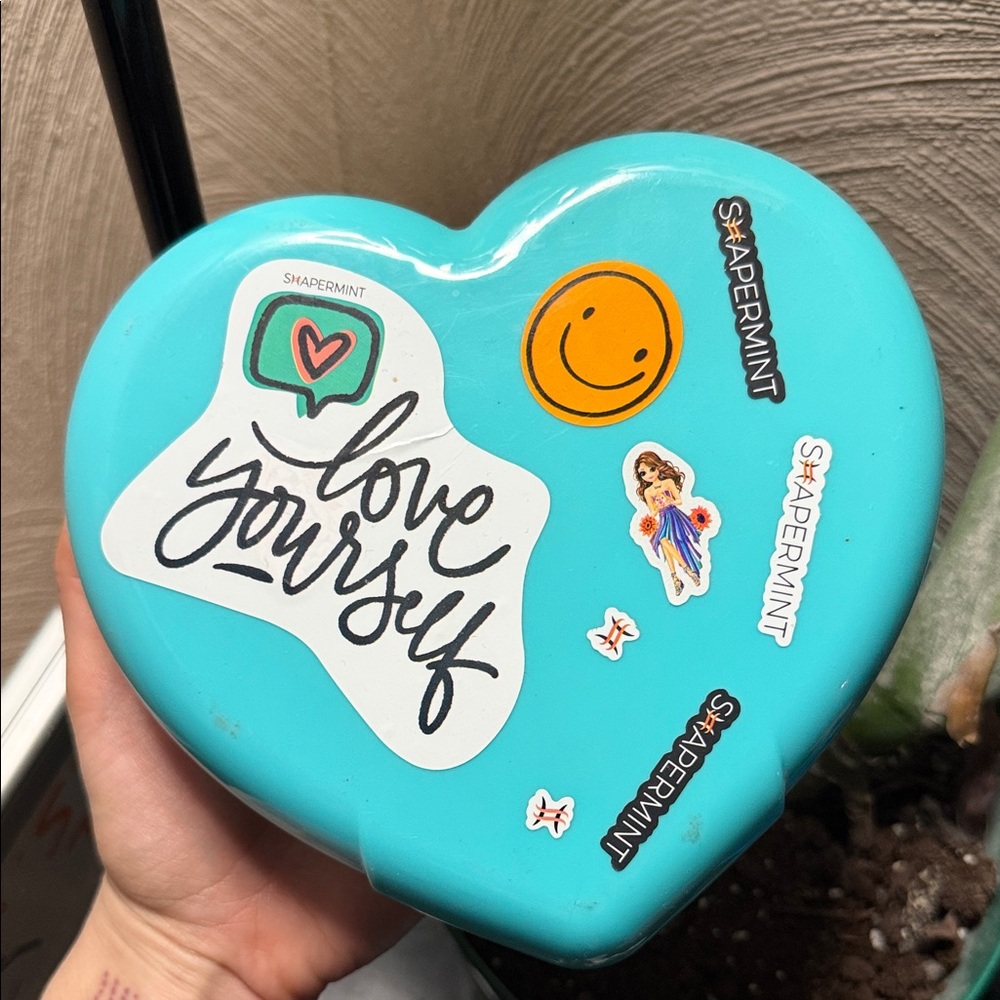 Heart-Shaped Turquoise Case - Picture 2 of 8